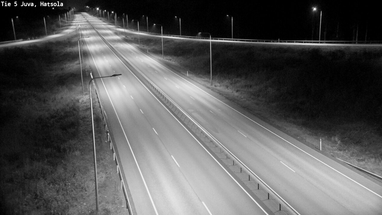Weather Camera Image Väg 5 Juva, Hatsola, Juva, Etelä-Savo