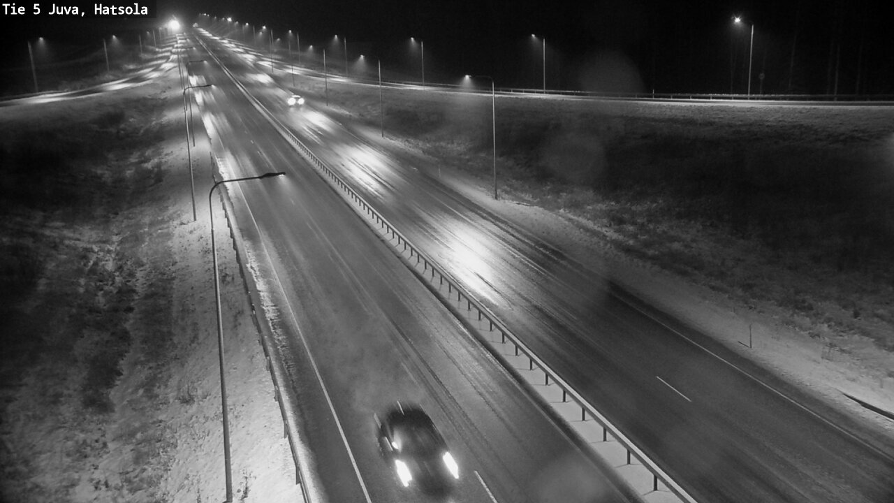 Weather Camera Image Väg 5 Juva, Hatsola, Juva, Etelä-Savo