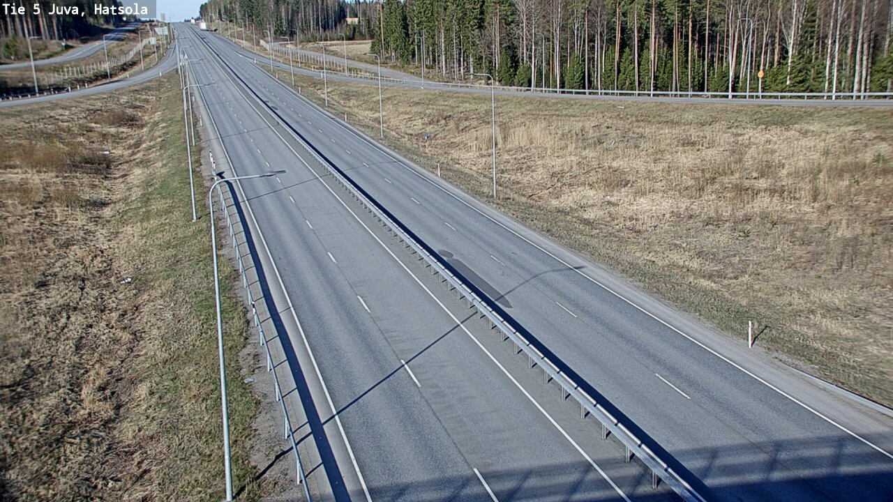Weather Camera Image Road 5 Juva, Hatsola, Juva, Etelä-Savo