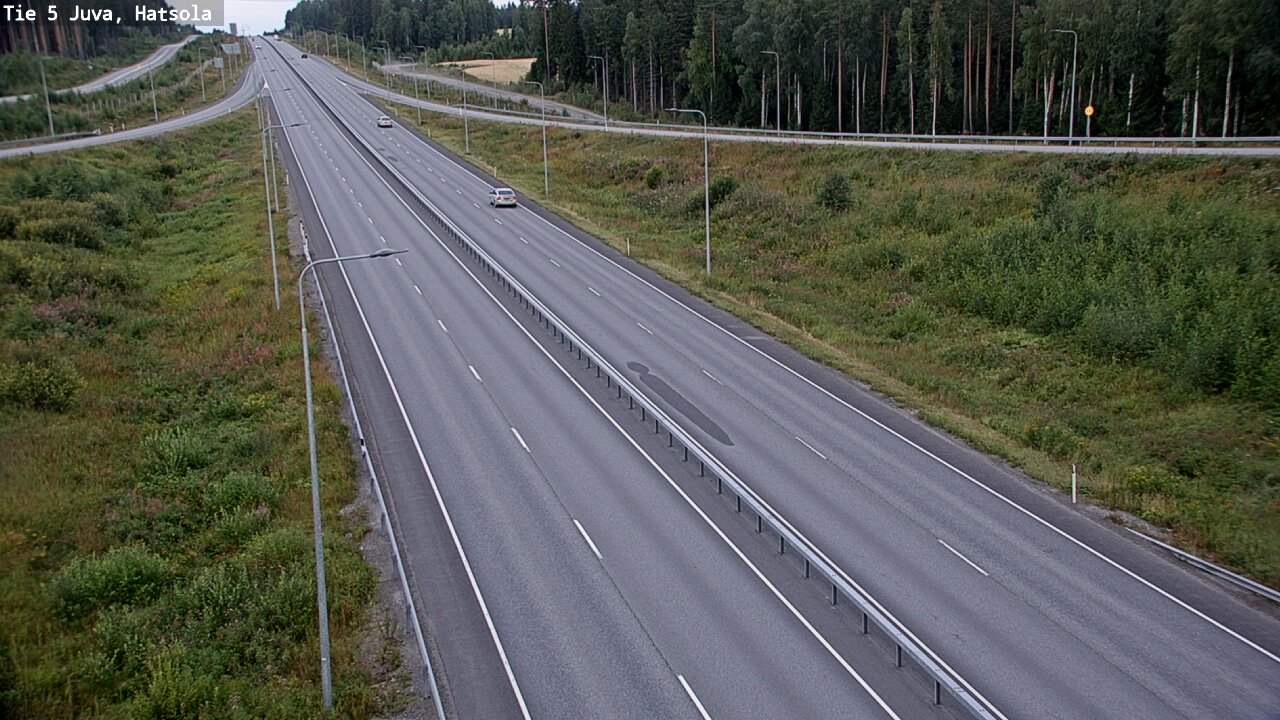 Weather Camera Image Road 5 Juva, Hatsola, Juva, Etelä-Savo