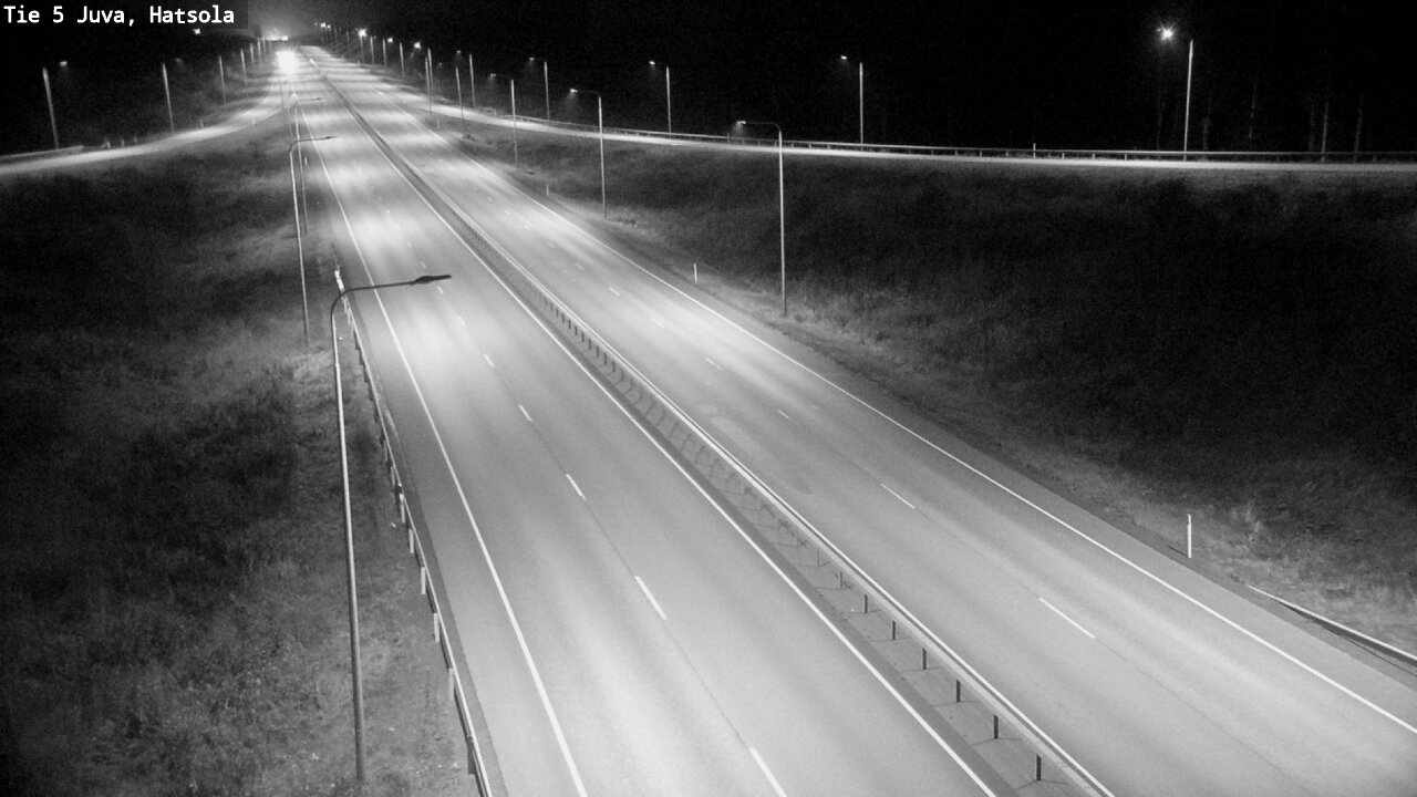 Weather Camera Image Väg 5 Juva, Hatsola, Juva, Etelä-Savo