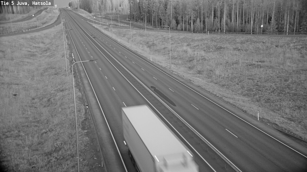 Weather Camera Image Road 5 Juva, Hatsola, Juva, Etelä-Savo