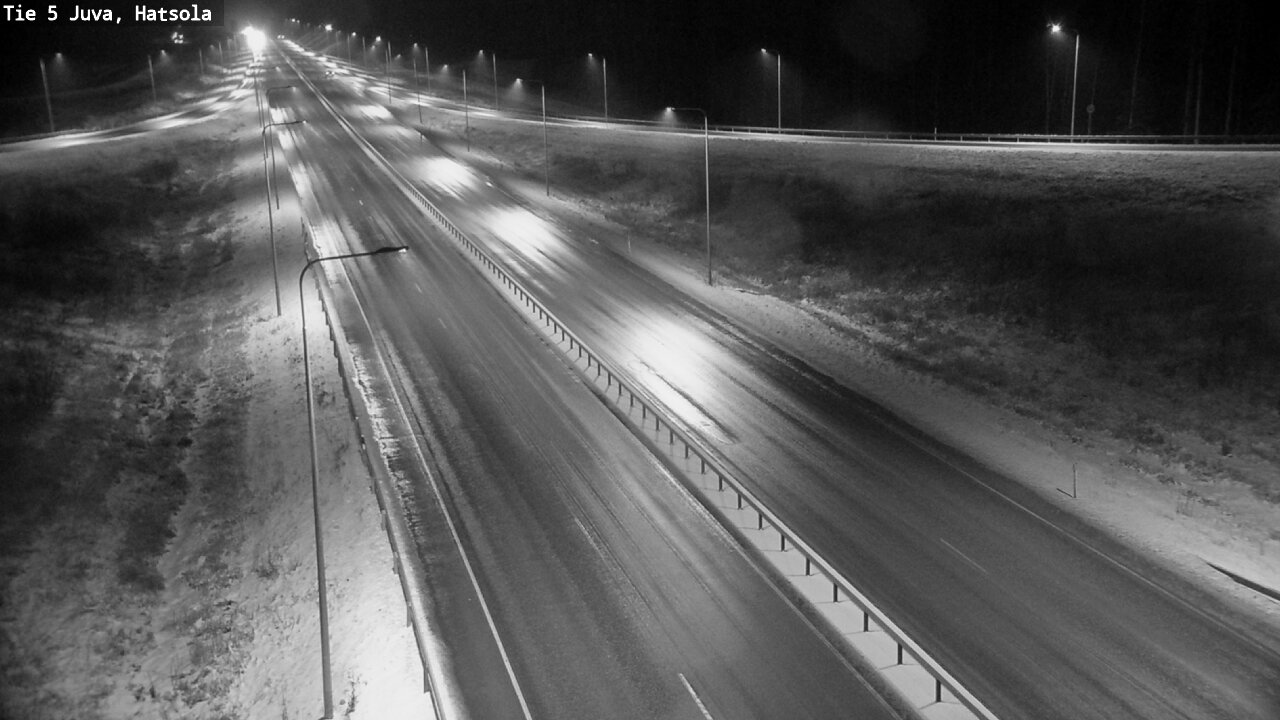 Weather Camera Image Väg 5 Juva, Hatsola, Juva, Etelä-Savo