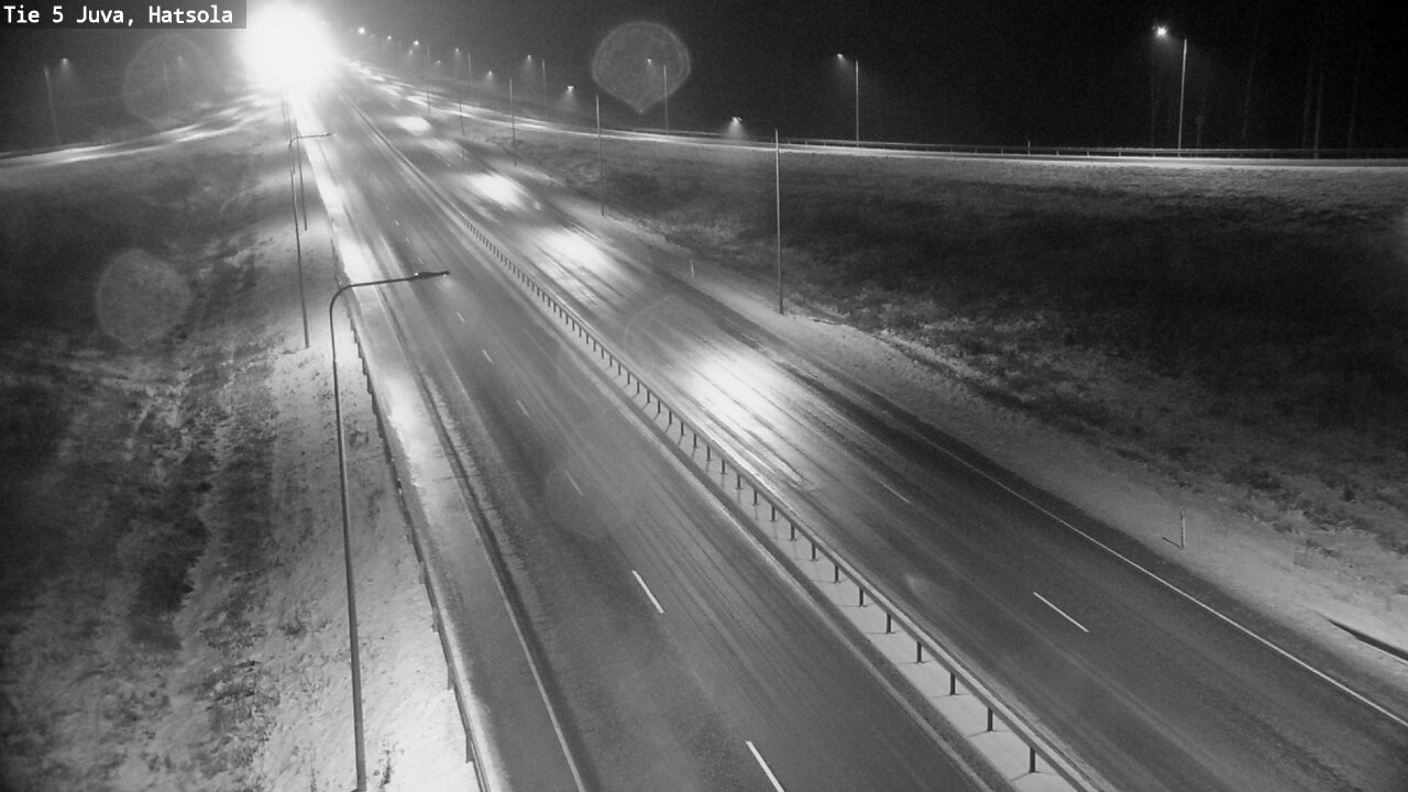 Weather Camera Image Väg 5 Juva, Hatsola, Juva, Etelä-Savo