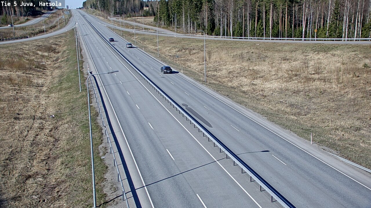Weather Camera Image Road 5 Juva, Hatsola, Juva, Etelä-Savo
