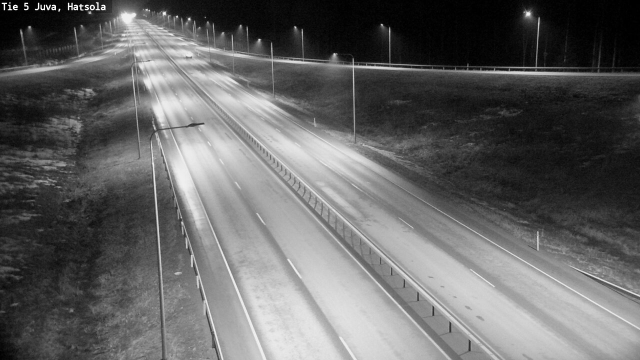 Weather Camera Image Road 5 Juva, Hatsola, Juva, Etelä-Savo