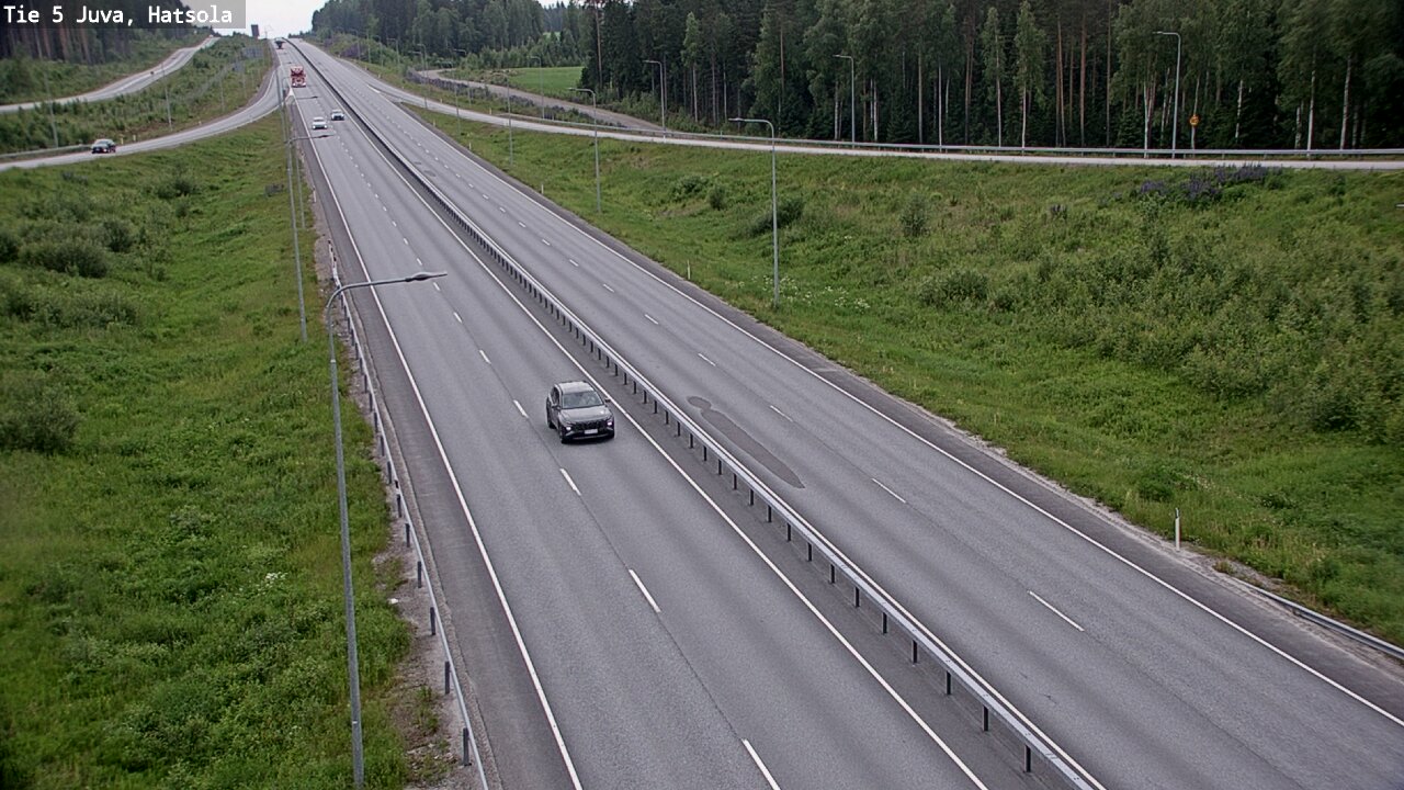 Kelikamerat Kuva Tie 5 Juva, Hatsola, Juva, Etelä-Savo
