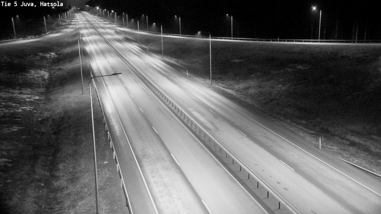 Weather Camera Image Road 5 Juva, Hatsola, Juva, Etelä-Savo