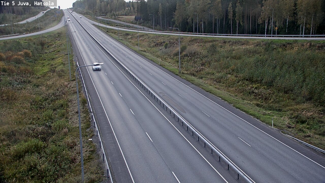 Weather Camera Image Road 5 Juva, Hatsola, Juva, Etelä-Savo