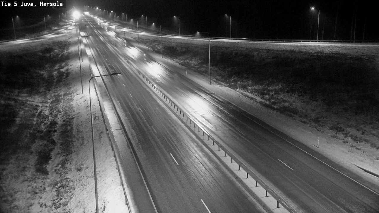 Weather Camera Image Väg 5 Juva, Hatsola, Juva, Etelä-Savo