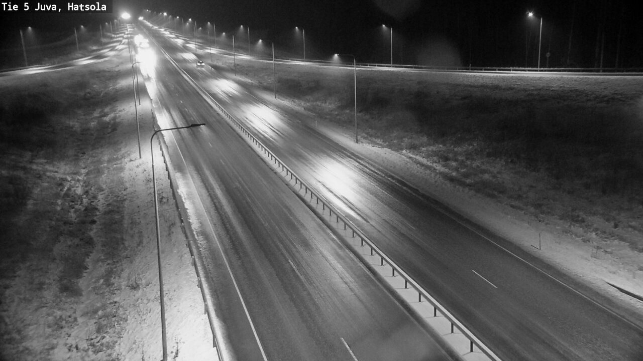 Weather Camera Image Väg 5 Juva, Hatsola, Juva, Etelä-Savo