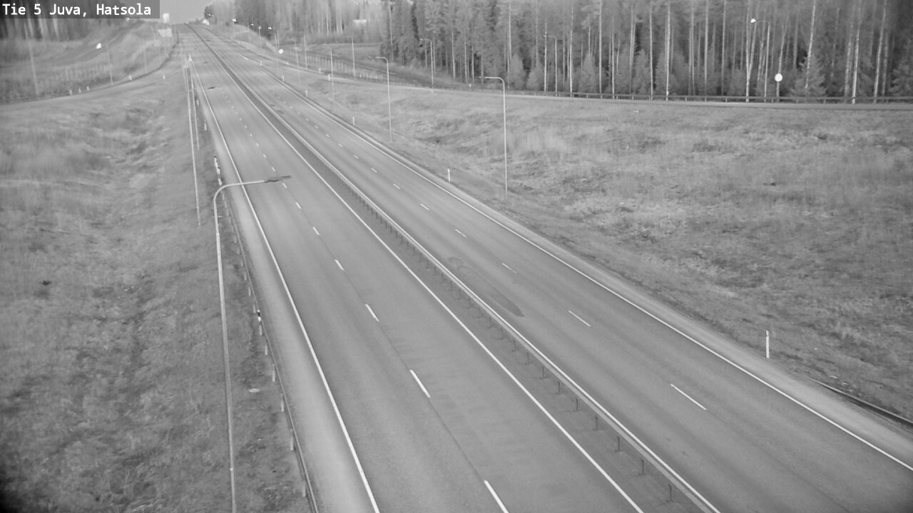 Weather Camera Image Road 5 Juva, Hatsola, Juva, Etelä-Savo