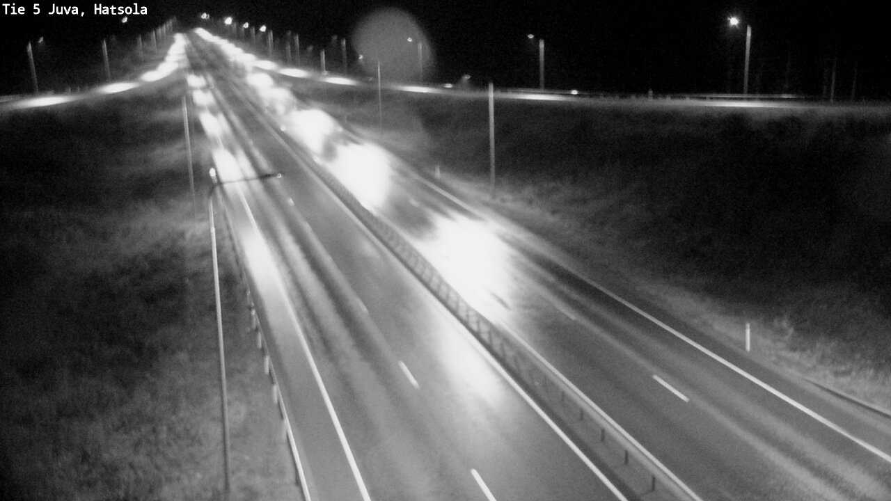 Weather Camera Image Väg 5 Juva, Hatsola, Juva, Etelä-Savo