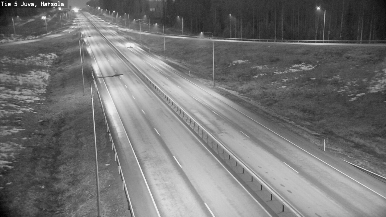 Weather Camera Image Road 5 Juva, Hatsola, Juva, Etelä-Savo