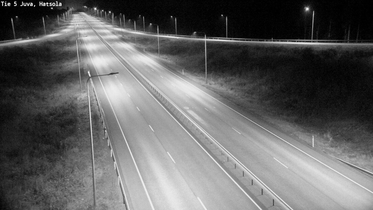 Weather Camera Image Väg 5 Juva, Hatsola, Juva, Etelä-Savo