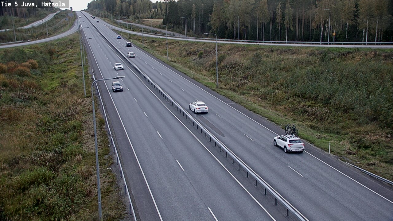Weather Camera Image Road 5 Juva, Hatsola, Juva, Etelä-Savo