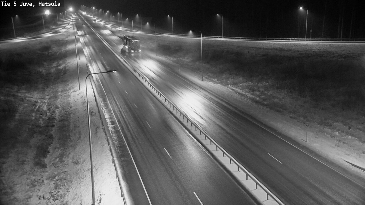 Weather Camera Image Väg 5 Juva, Hatsola, Juva, Etelä-Savo