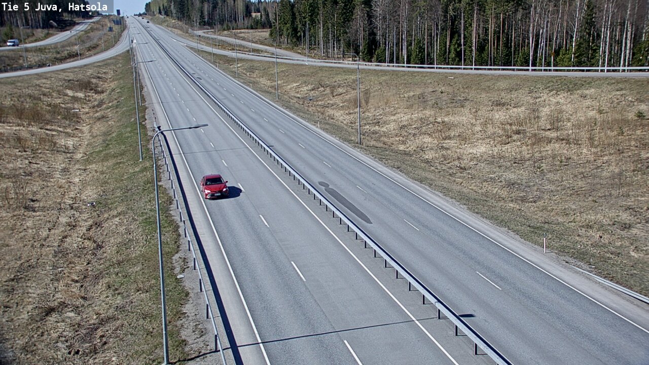Weather Camera Image Road 5 Juva, Hatsola, Juva, Etelä-Savo