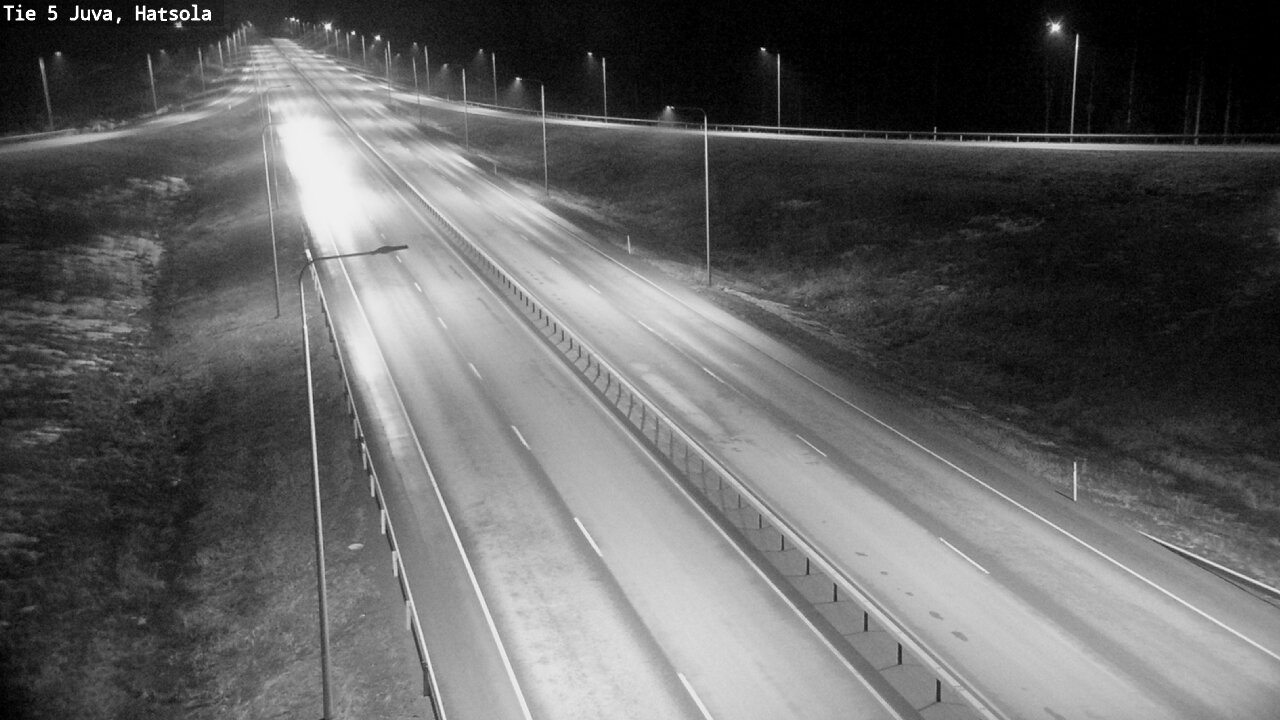 Weather Camera Image Road 5 Juva, Hatsola, Juva, Etelä-Savo