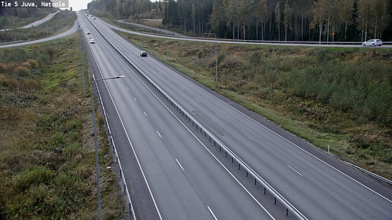 Weather Camera Image Road 5 Juva, Hatsola, Juva, Etelä-Savo
