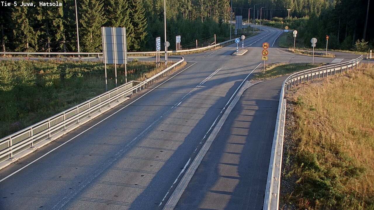 Weather Camera Image Road 5 Juva, Hatsola, Juva, Etelä-Savo