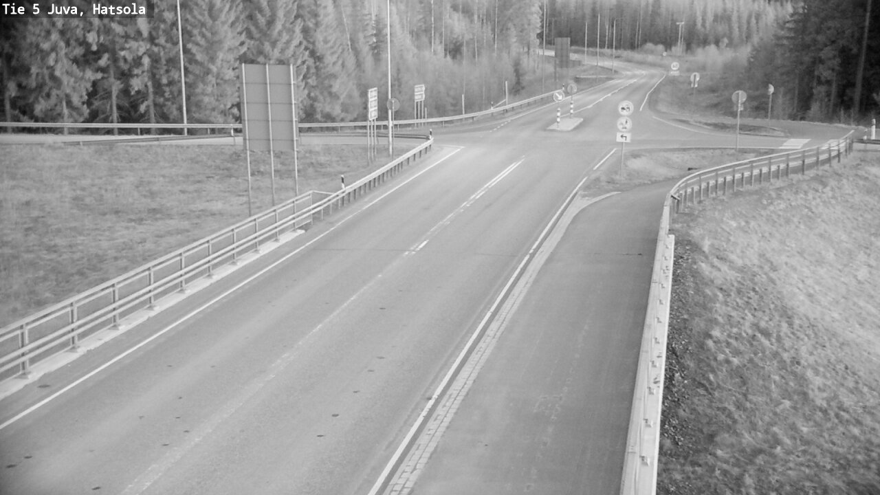 Weather Camera Image Road 5 Juva, Hatsola, Juva, Etelä-Savo