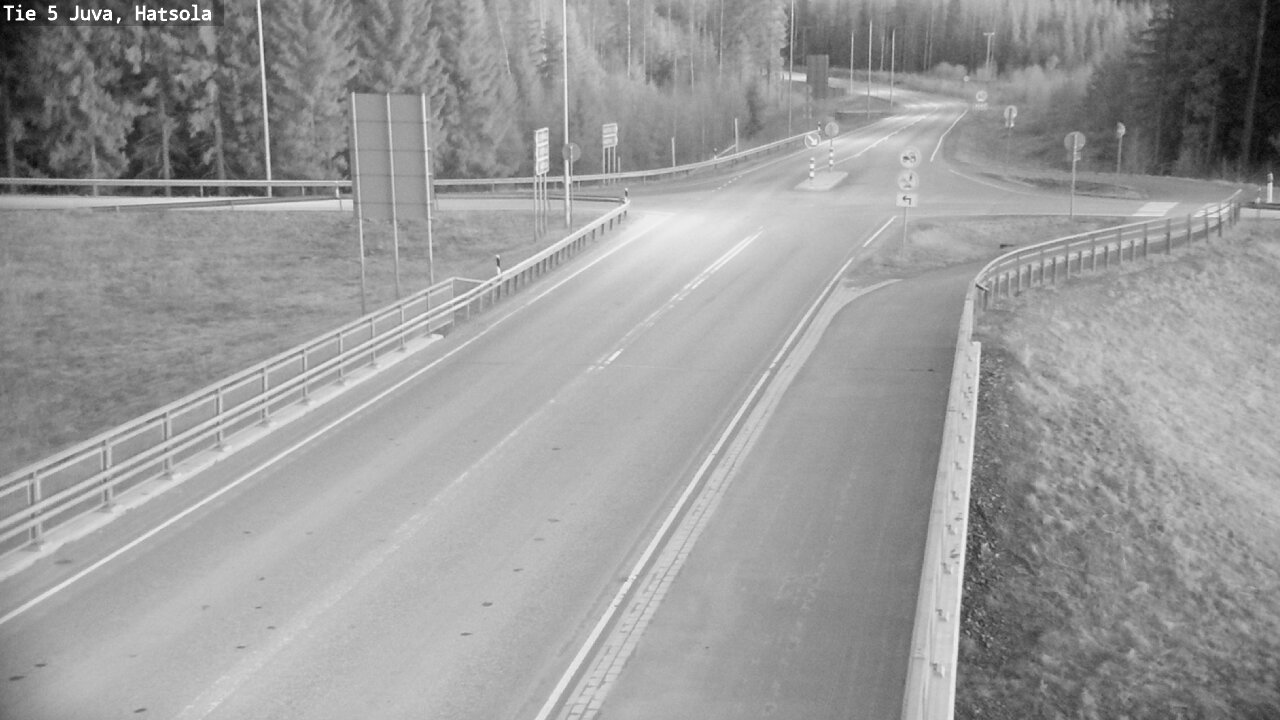 Weather Camera Image Road 5 Juva, Hatsola, Juva, Etelä-Savo