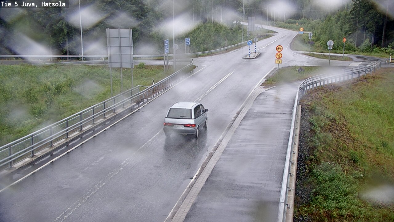 Weather Camera Image Väg 5 Juva, Hatsola, Juva, Etelä-Savo