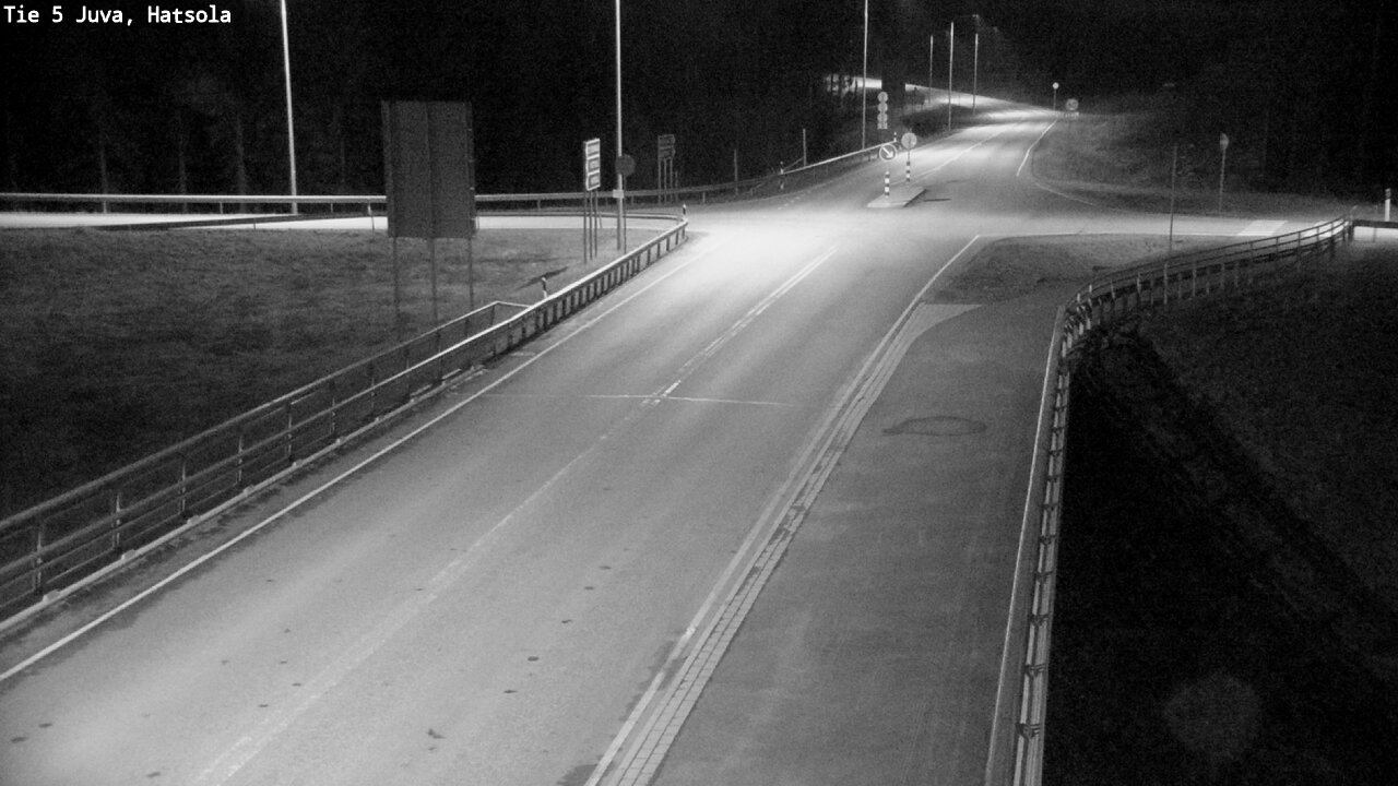 Weather Camera Image Väg 5 Juva, Hatsola, Juva, Etelä-Savo