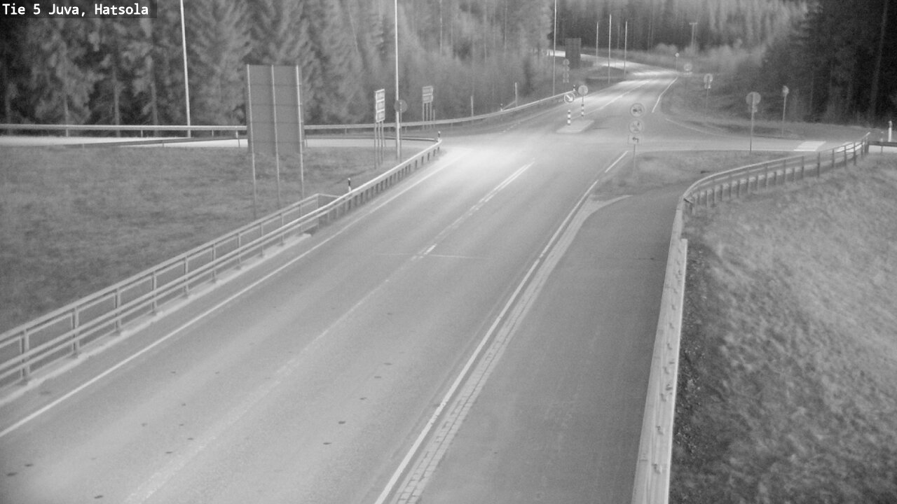 Weather Camera Image Road 5 Juva, Hatsola, Juva, Etelä-Savo