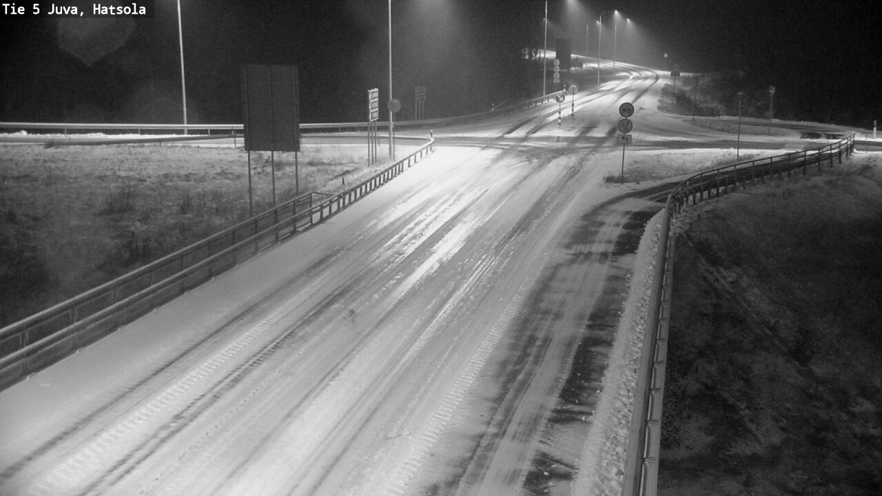 Weather Camera Image Väg 5 Juva, Hatsola, Juva, Etelä-Savo