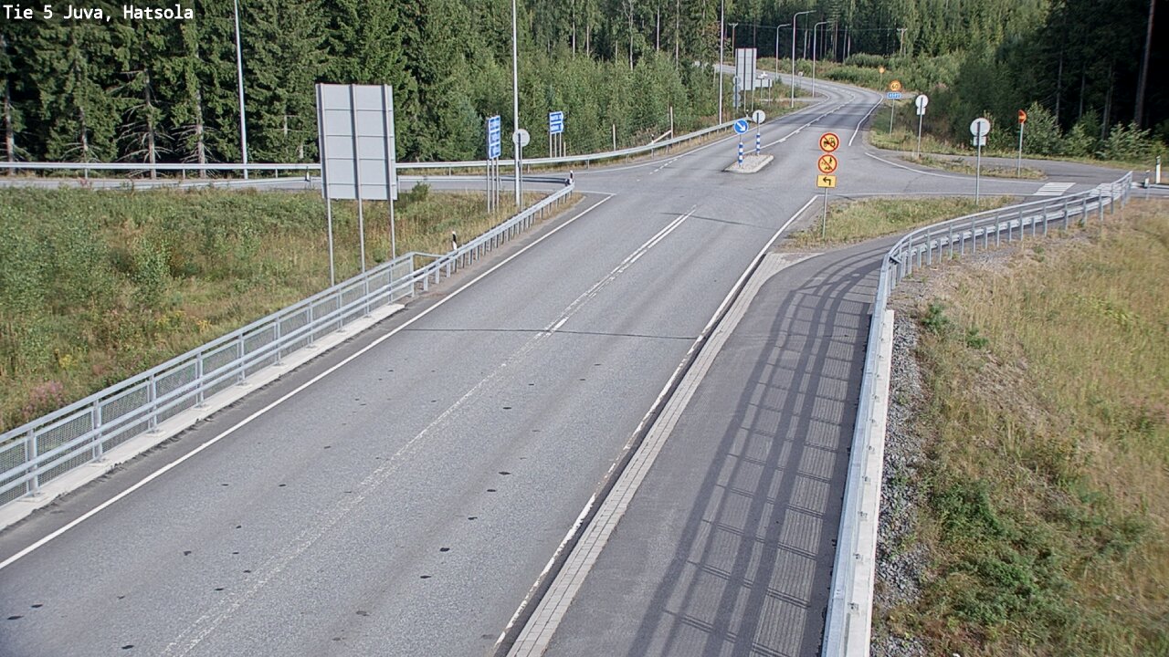 Weather Camera Image Road 5 Juva, Hatsola, Juva, Etelä-Savo