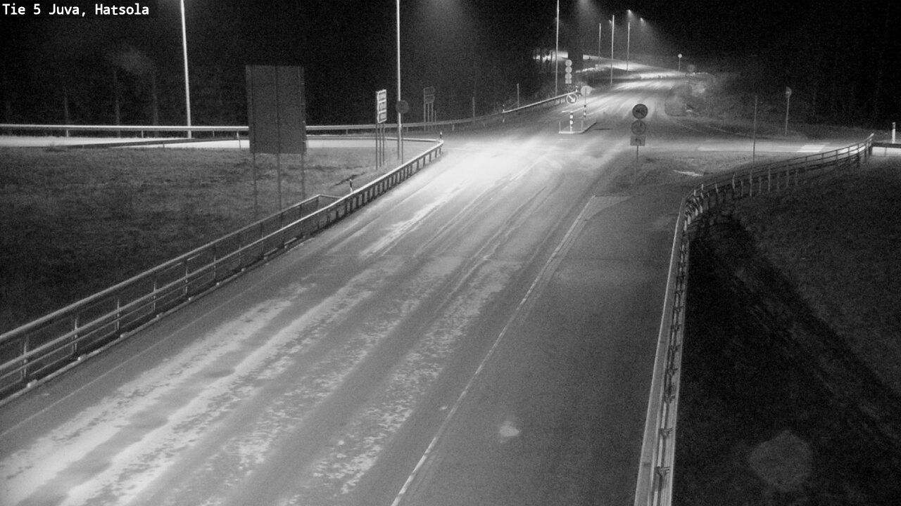 Weather Camera Image Road 5 Juva, Hatsola, Juva, Etelä-Savo