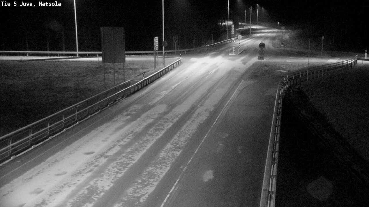 Weather Camera Image Road 5 Juva, Hatsola, Juva, Etelä-Savo