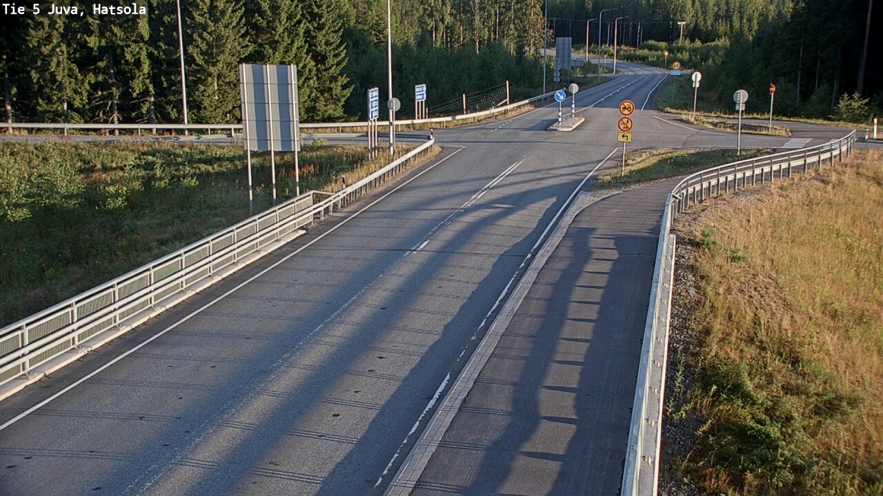 Weather Camera Image Road 5 Juva, Hatsola, Juva, Etelä-Savo