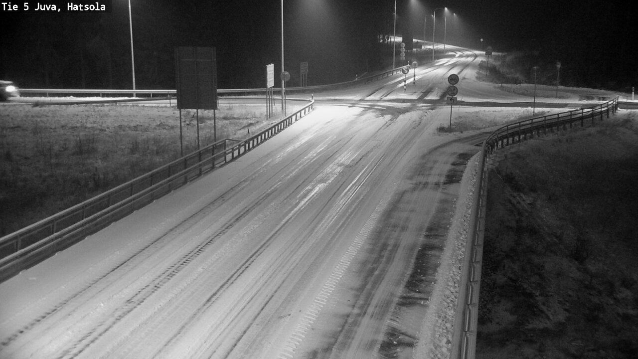 Weather Camera Image Väg 5 Juva, Hatsola, Juva, Etelä-Savo