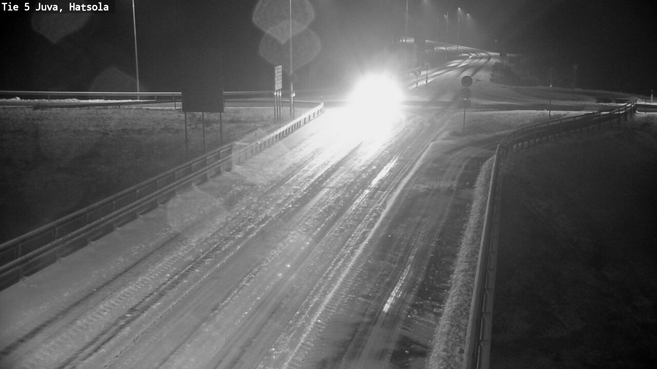 Weather Camera Image Väg 5 Juva, Hatsola, Juva, Etelä-Savo