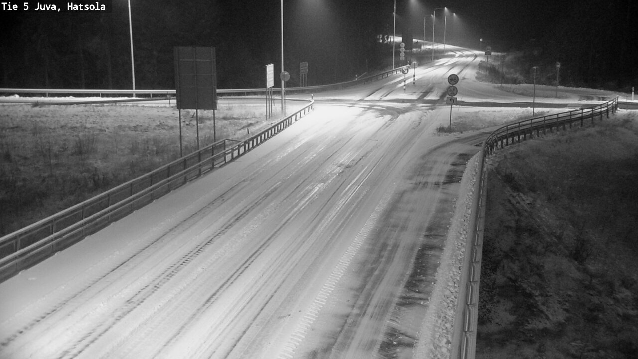 Weather Camera Image Väg 5 Juva, Hatsola, Juva, Etelä-Savo
