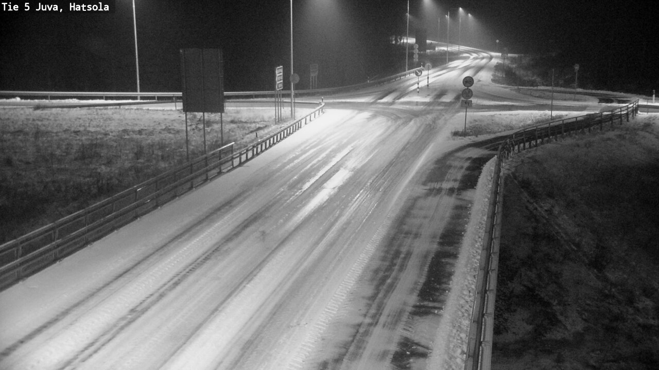 Weather Camera Image Väg 5 Juva, Hatsola, Juva, Etelä-Savo