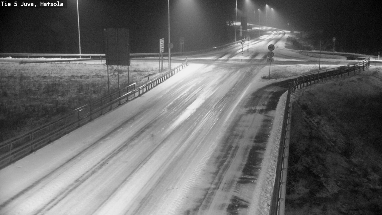 Weather Camera Image Väg 5 Juva, Hatsola, Juva, Etelä-Savo