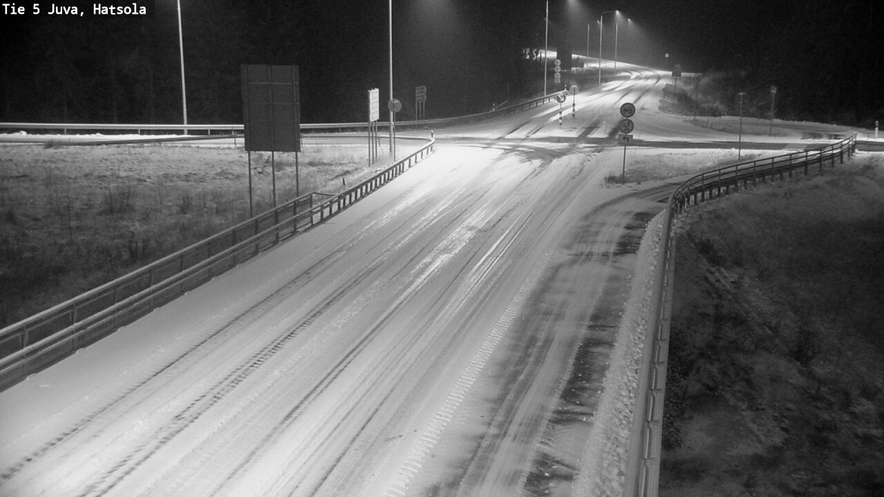 Weather Camera Image Väg 5 Juva, Hatsola, Juva, Etelä-Savo