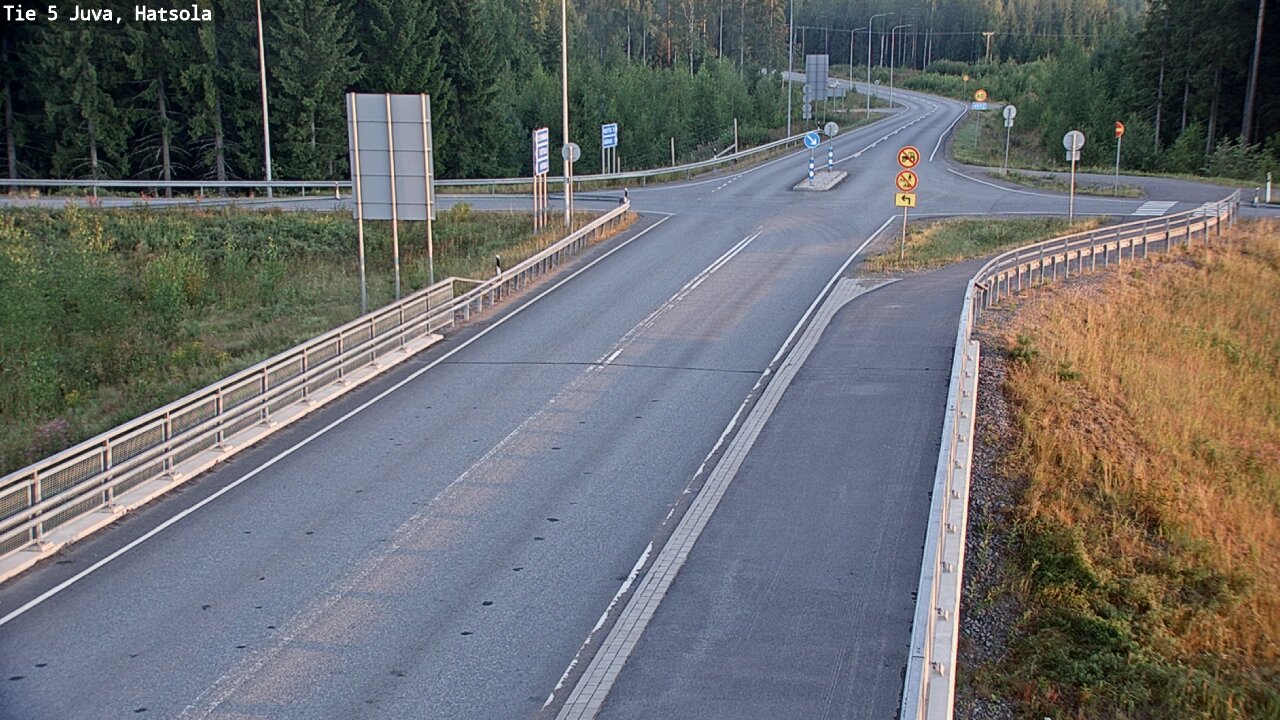 Weather Camera Image Road 5 Juva, Hatsola, Juva, Etelä-Savo