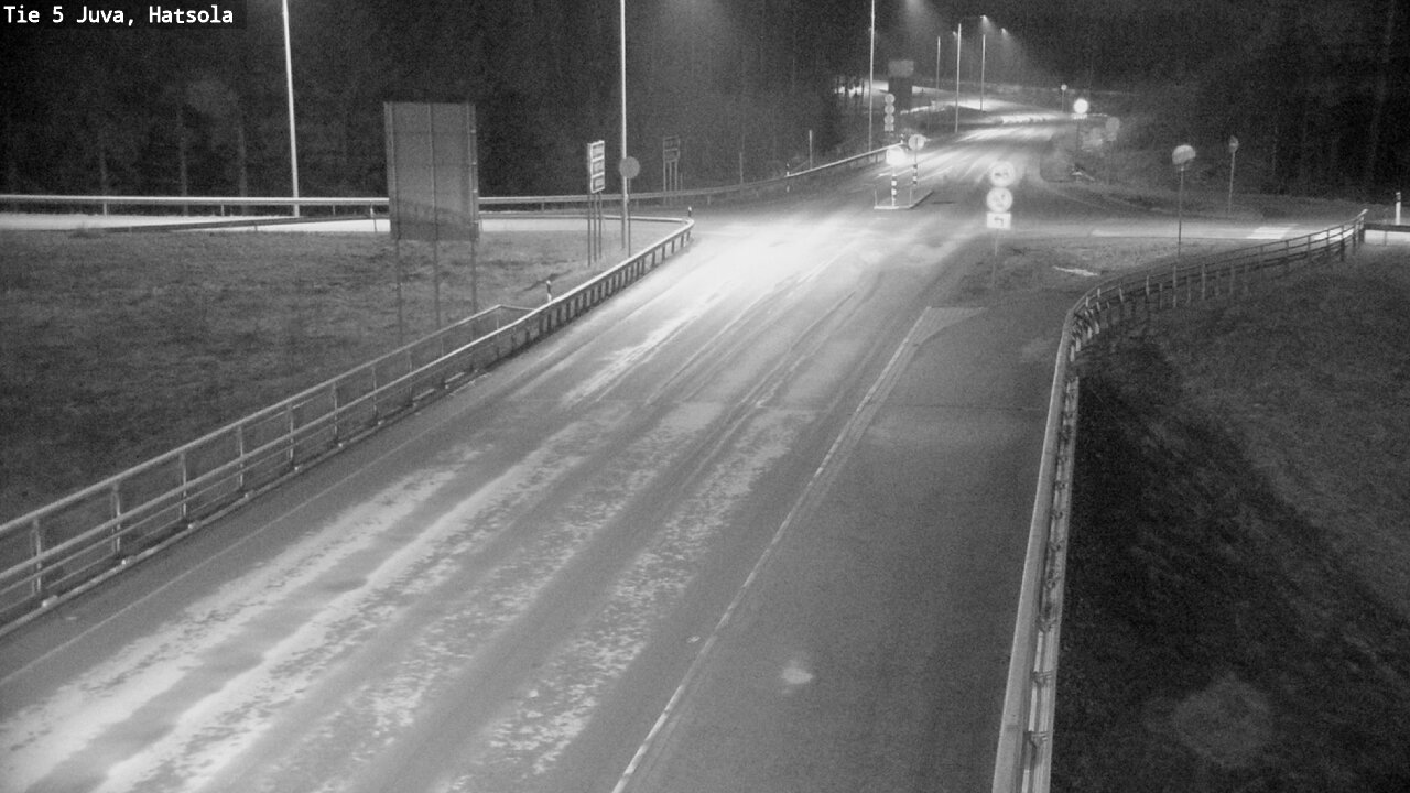 Weather Camera Image Väg 5 Juva, Hatsola, Juva, Etelä-Savo