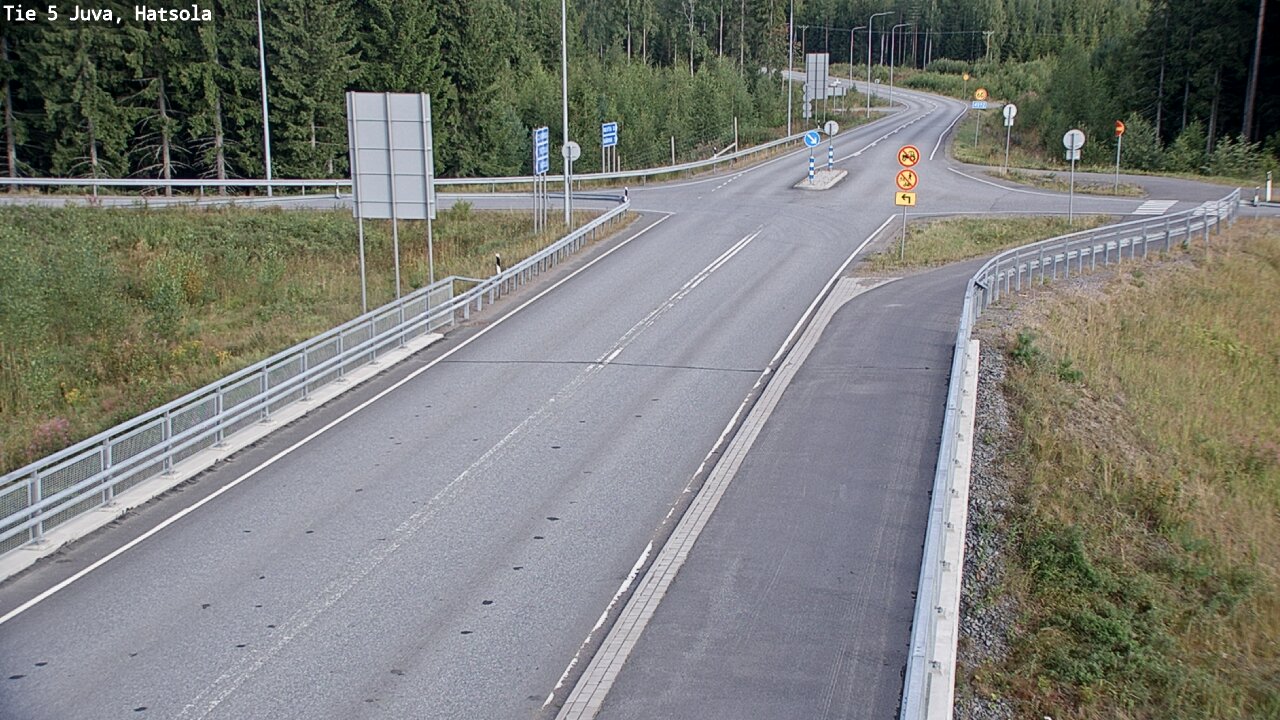 Weather Camera Image Road 5 Juva, Hatsola, Juva, Etelä-Savo
