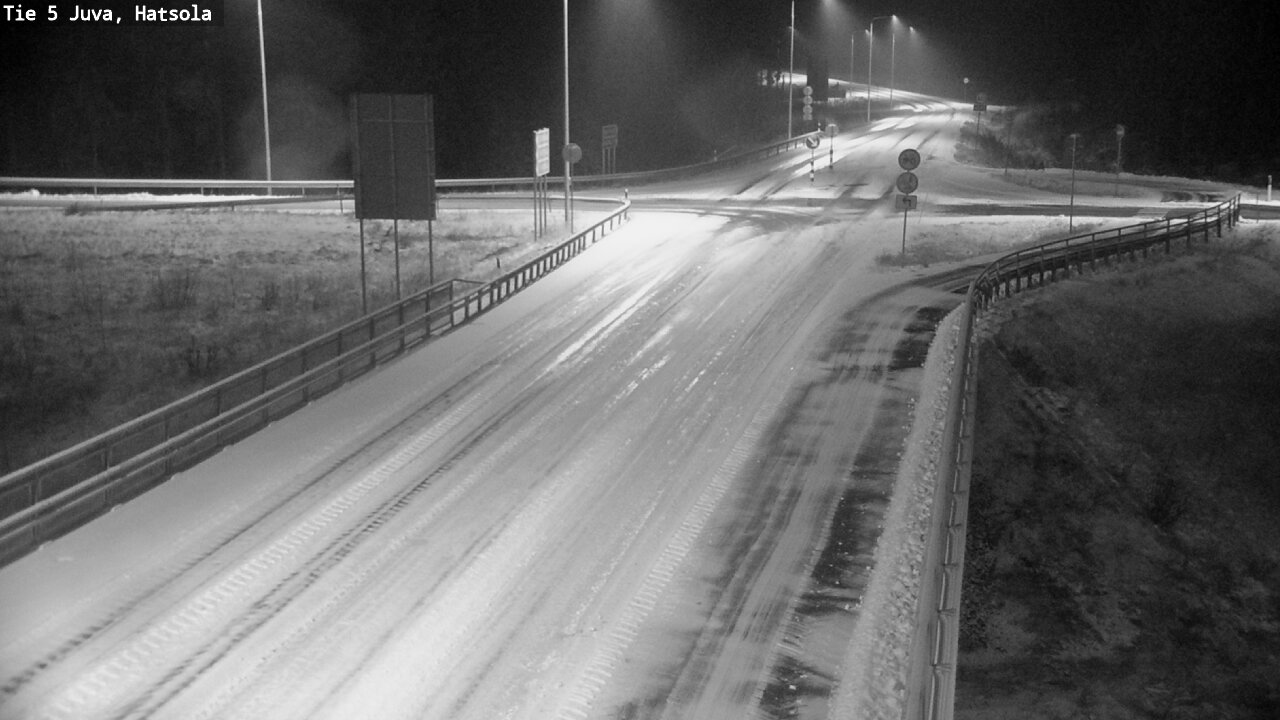 Weather Camera Image Väg 5 Juva, Hatsola, Juva, Etelä-Savo