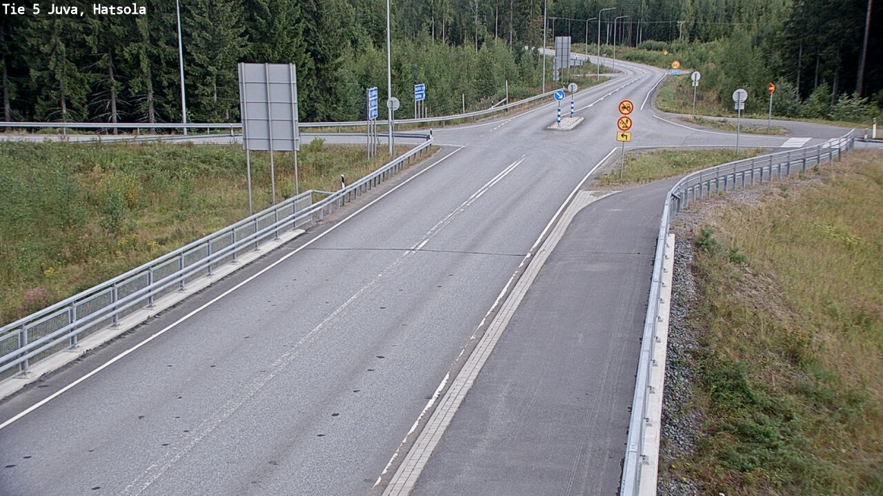 Weather Camera Image Road 5 Juva, Hatsola, Juva, Etelä-Savo