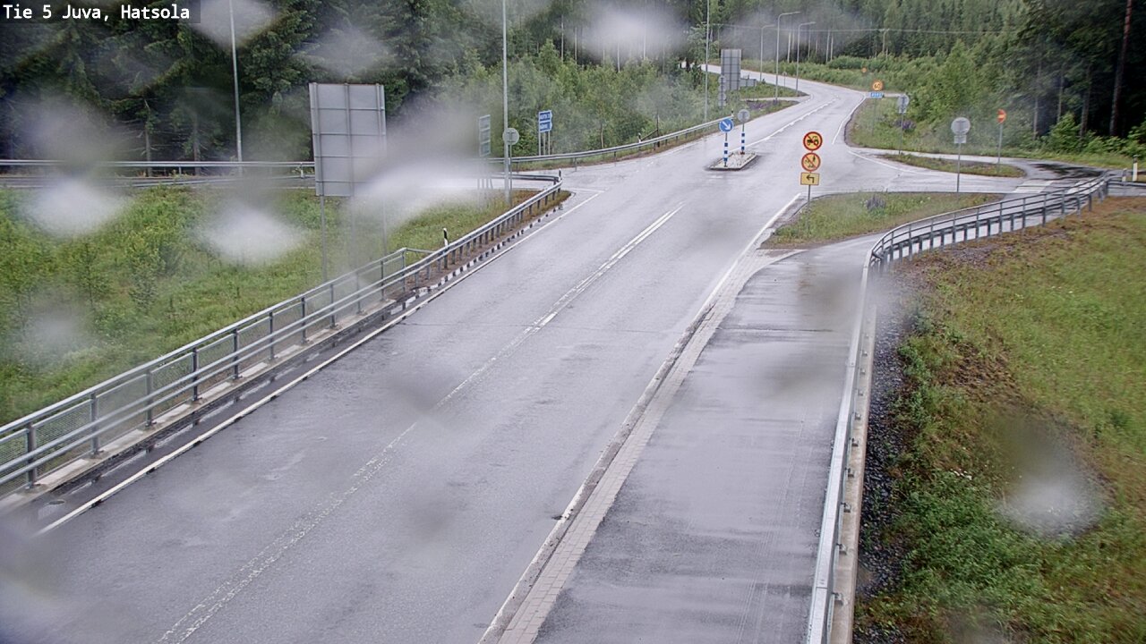 Weather Camera Image Road 5 Juva, Hatsola, Juva, Etelä-Savo