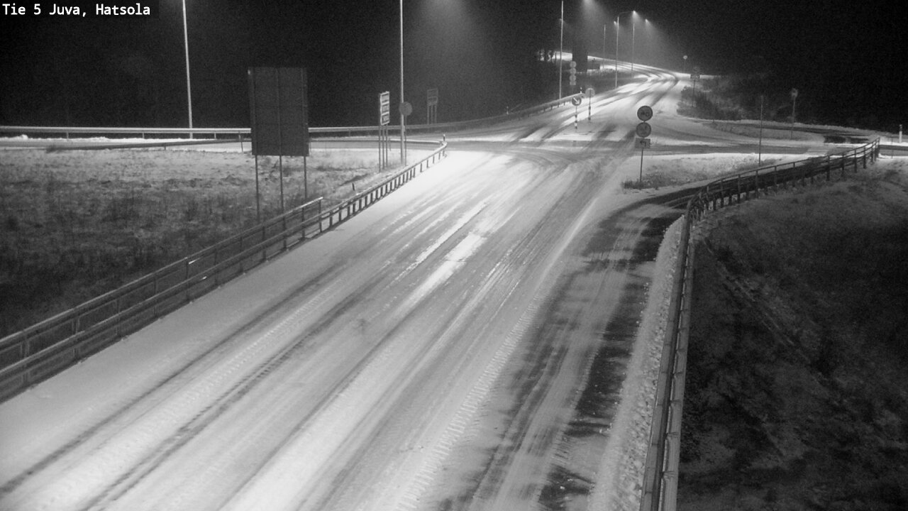 Weather Camera Image Väg 5 Juva, Hatsola, Juva, Etelä-Savo