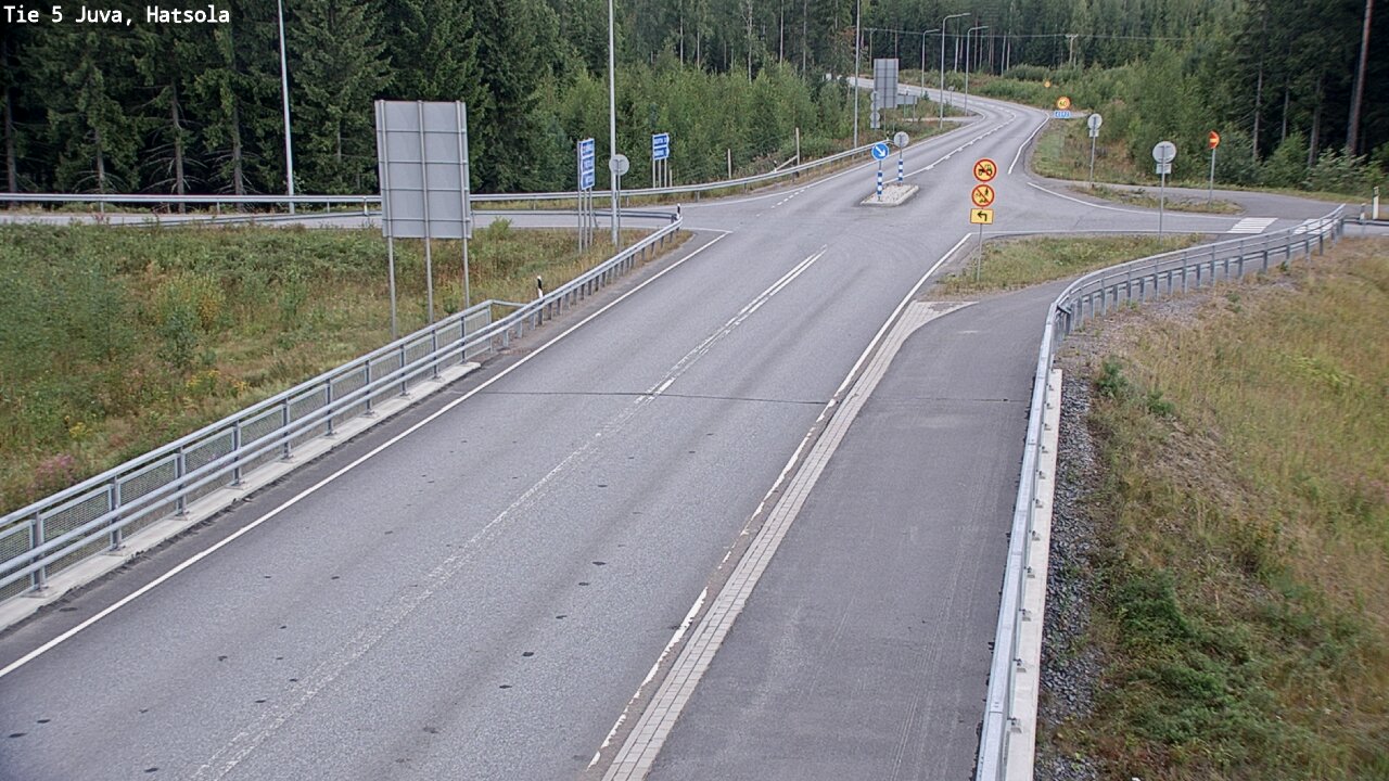 Weather Camera Image Road 5 Juva, Hatsola, Juva, Etelä-Savo