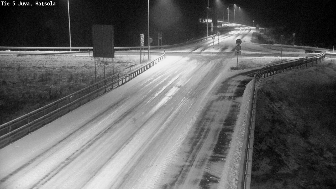Weather Camera Image Väg 5 Juva, Hatsola, Juva, Etelä-Savo